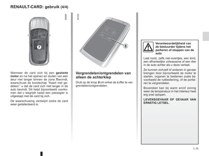 2016-2017 Renault Mégane Owner's Manual | Dutch