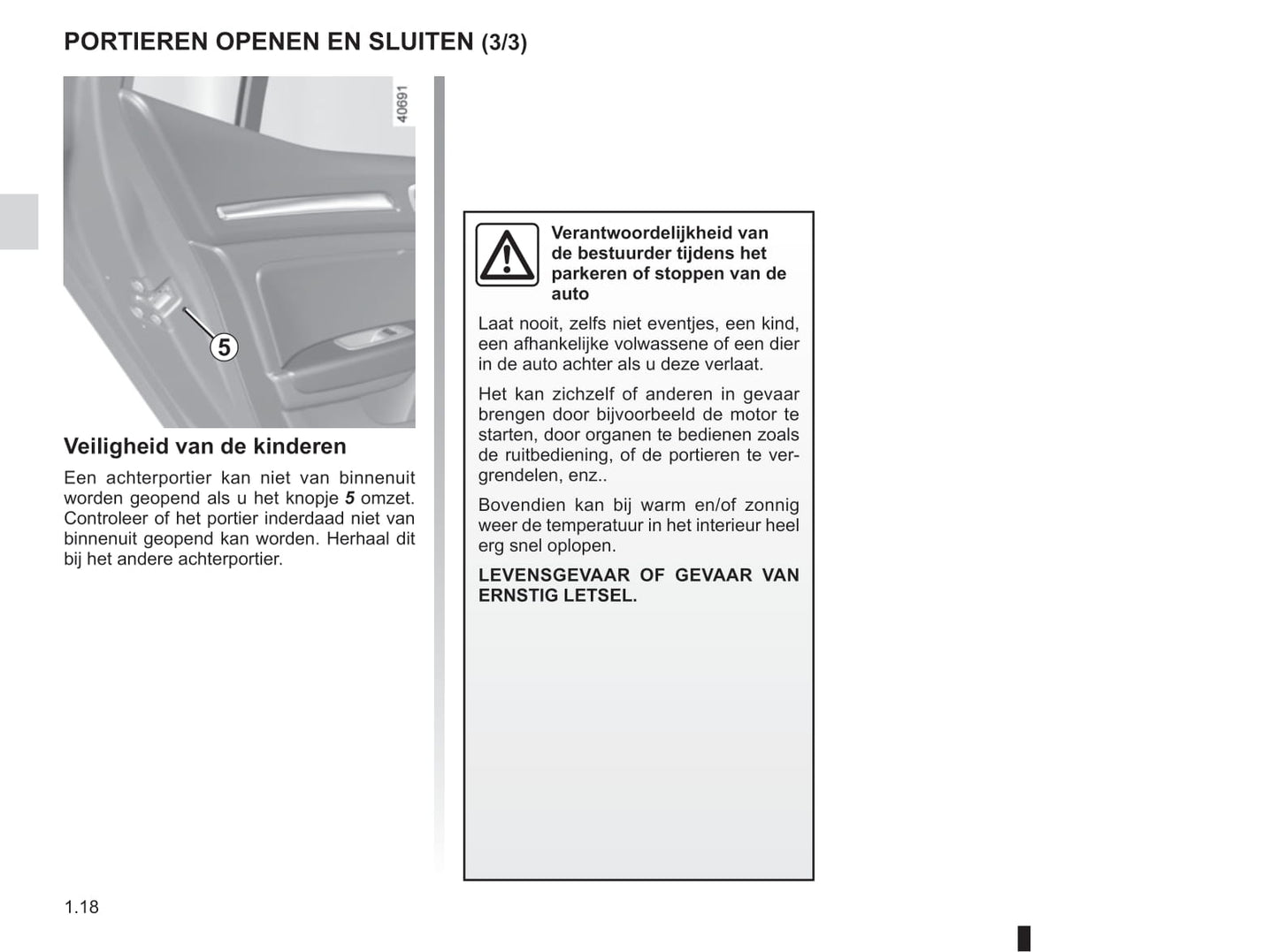 2016-2017 Renault Mégane Owner's Manual | Dutch