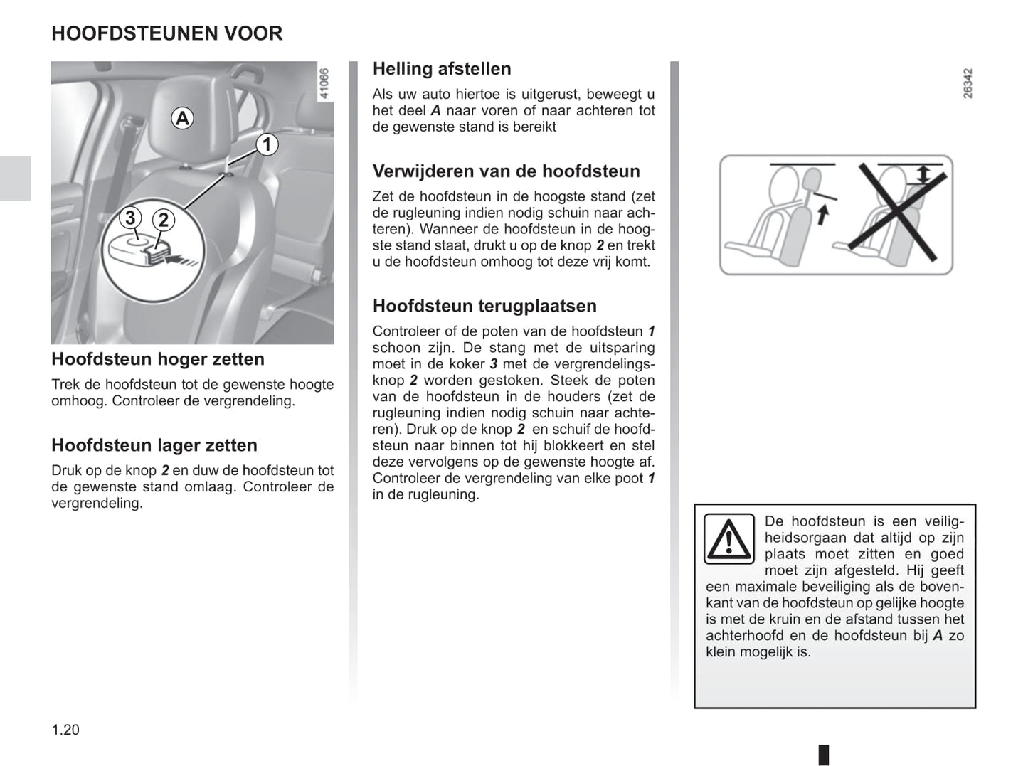 2016-2017 Renault Mégane Owner's Manual | Dutch