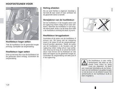 2016-2017 Renault Mégane Owner's Manual | Dutch