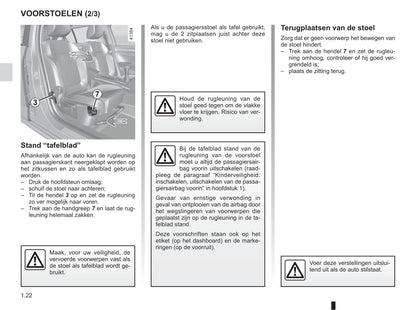 2016-2017 Renault Mégane Owner's Manual | Dutch