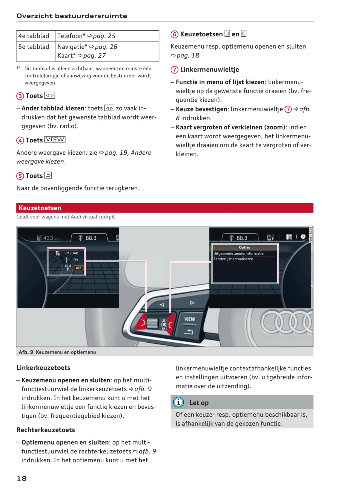 2016-2017 Audi A3/A3 Cabriolet/A3 Limousine/A3 Sportback/A3 Sportback e-tron/A3 Sportback g-tron/S3/S3 Cabriolet/S3 Limousine/S3 Sportback Owner's Manual | Dutch