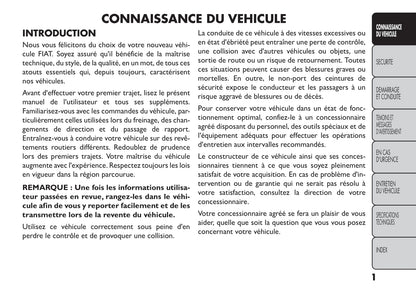 2014-2015 Fiat Freemont Owner's Manual | French