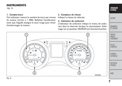 2014-2015 Fiat Freemont Owner's Manual | French