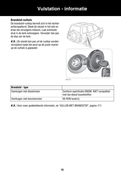 2003-2007 Land Rover Freelander Manuel du propriétaire | Néerlandais