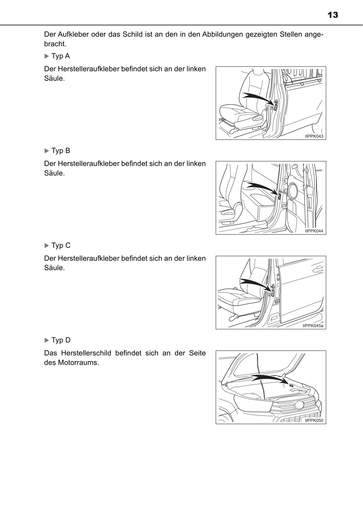 2019-2020 Toyota Hilux Owner's Manual | German