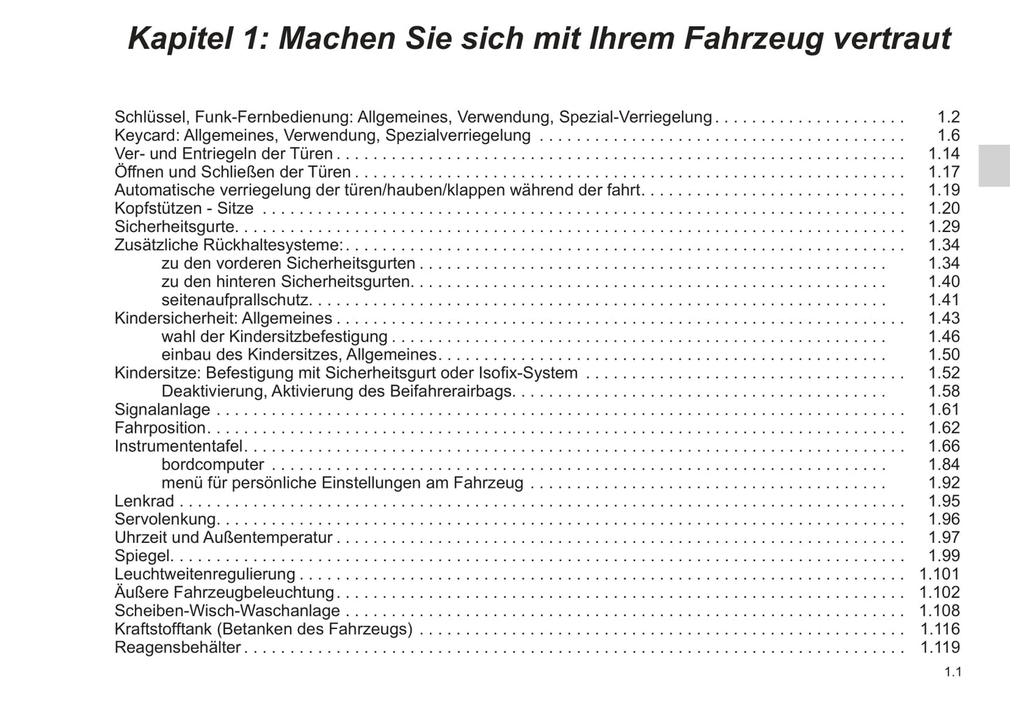 2021-2022 Renault Mégane Owner's Manual | German