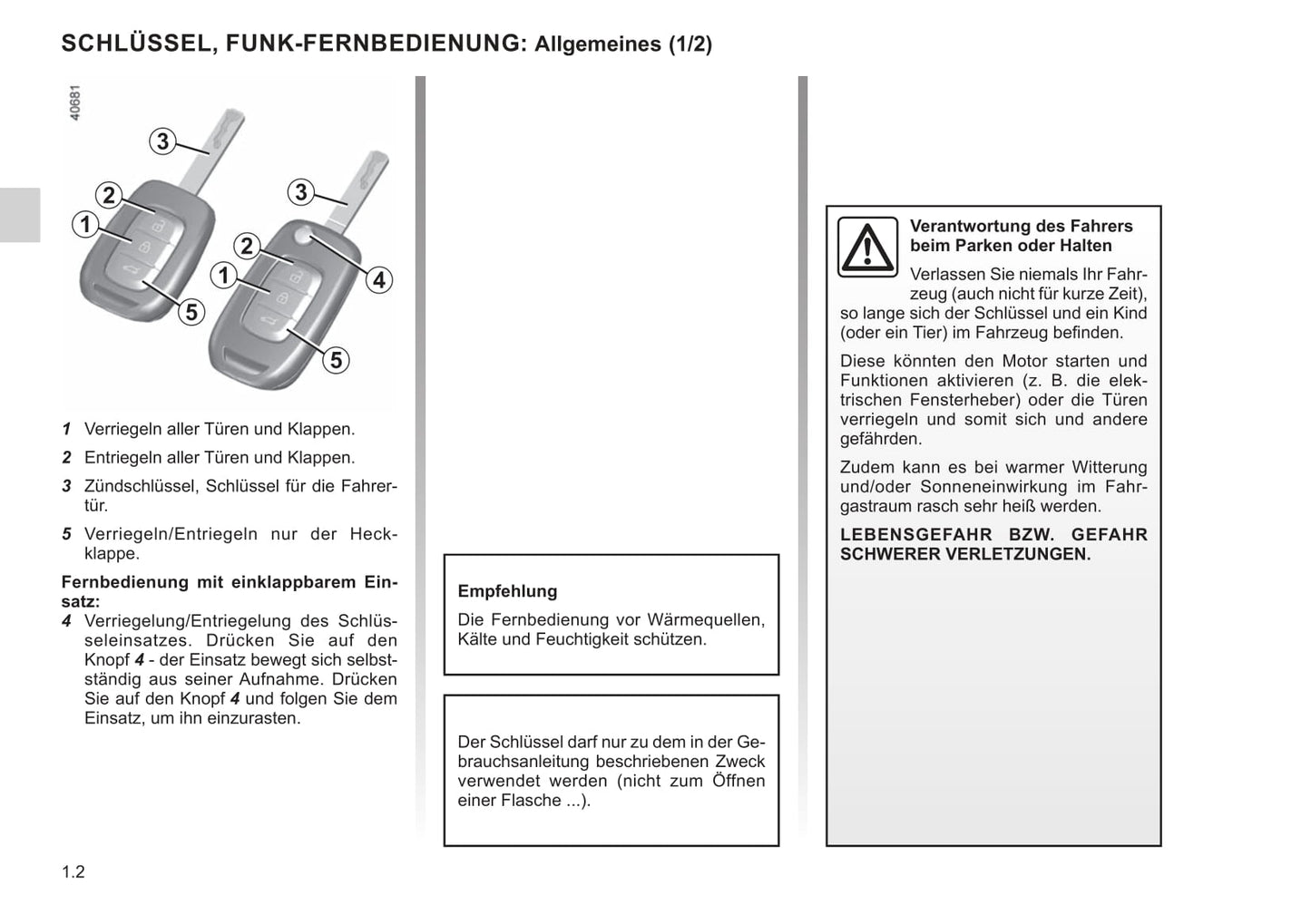 2021-2022 Renault Mégane Owner's Manual | German