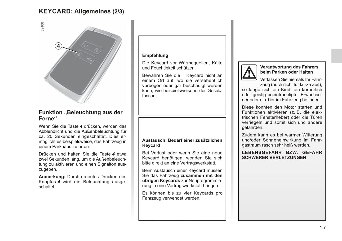 2021-2022 Renault Mégane Owner's Manual | German