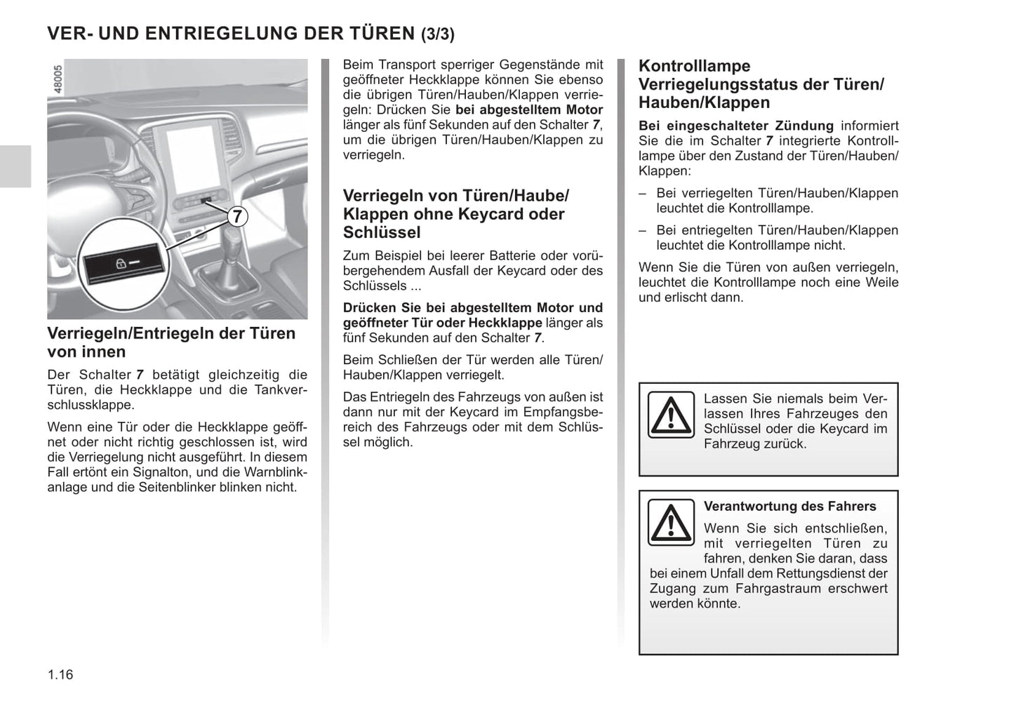 2021-2022 Renault Mégane Owner's Manual | German