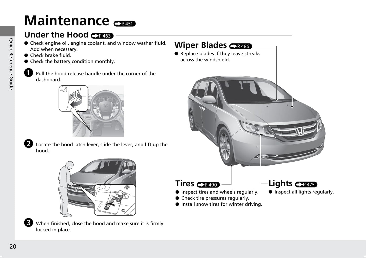 2016 Honda Odyssey Gebruikershandleiding | Engels