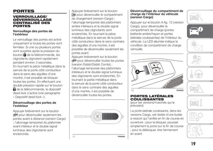 2017-2018 Fiat Doblò Bedienungsanleitung | Französisch