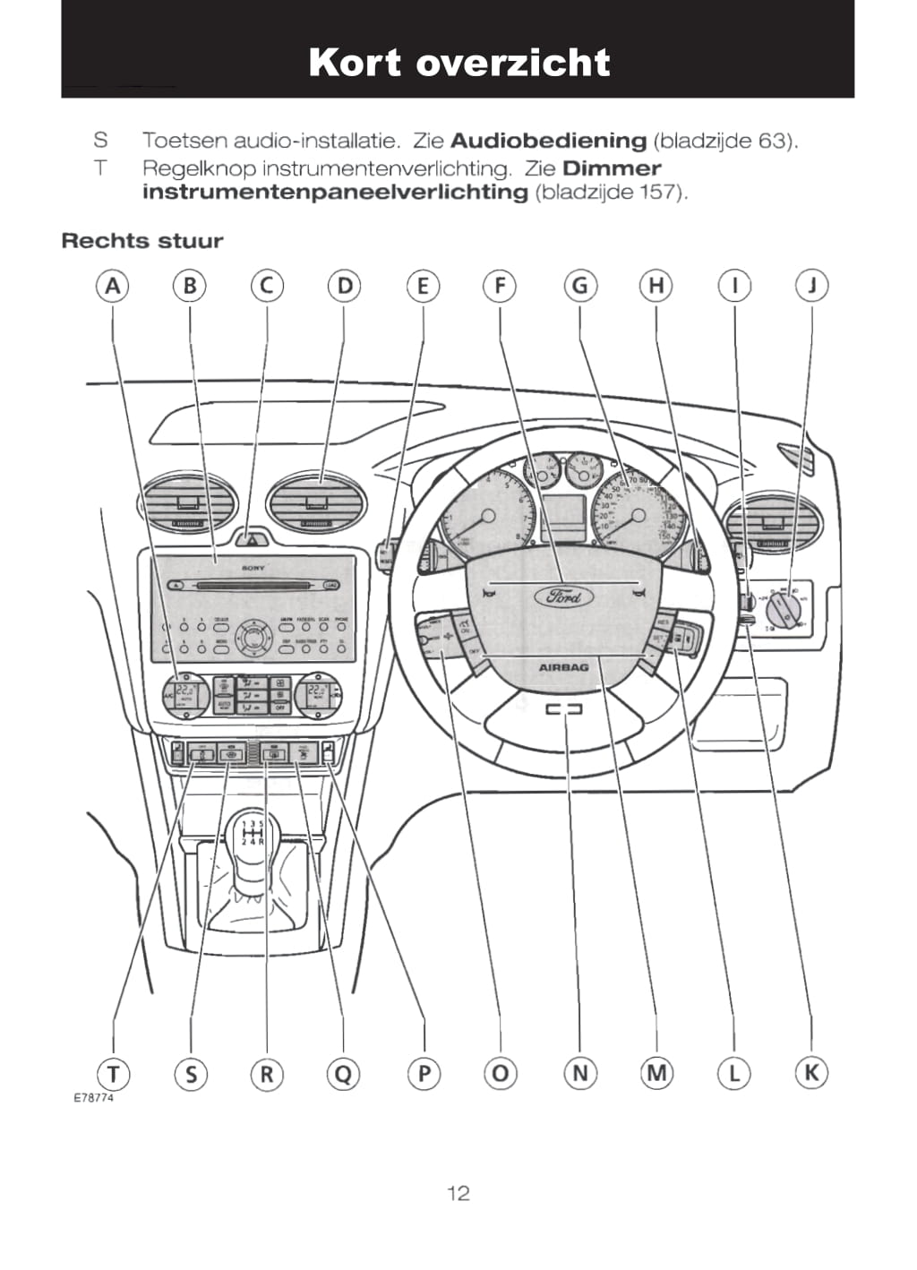 2004-2008 Ford Focus Manuel du propriétaire | Néerlandais