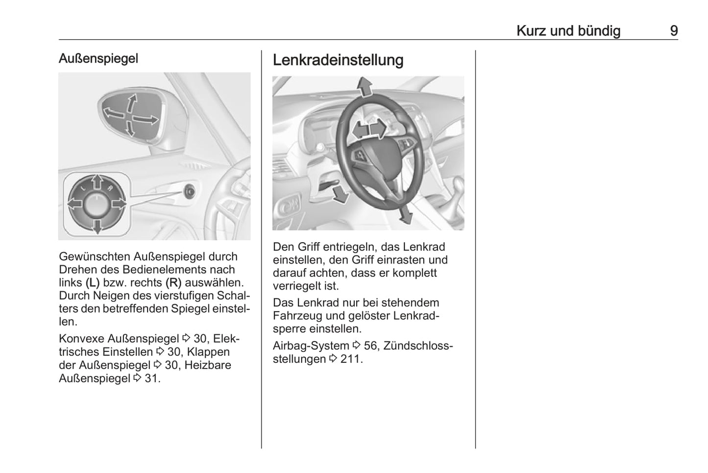 2017-2018 Opel Zafira/Zafira Tourer Gebruikershandleiding | Duits