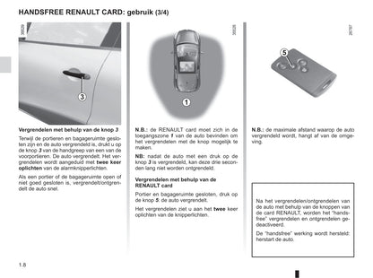 2016-2017 Renault Clio Owner's Manual | Dutch