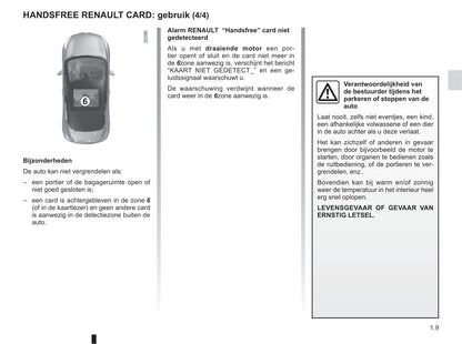 2016-2017 Renault Clio Owner's Manual | Dutch