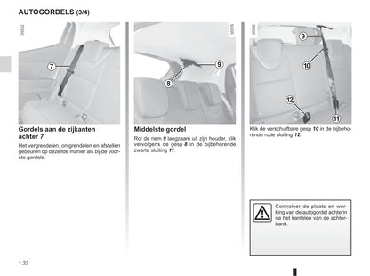 2016-2017 Renault Clio Owner's Manual | Dutch