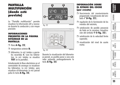 2005-2008 Alfa Romeo 159 Manuel du propriétaire | Espagnol