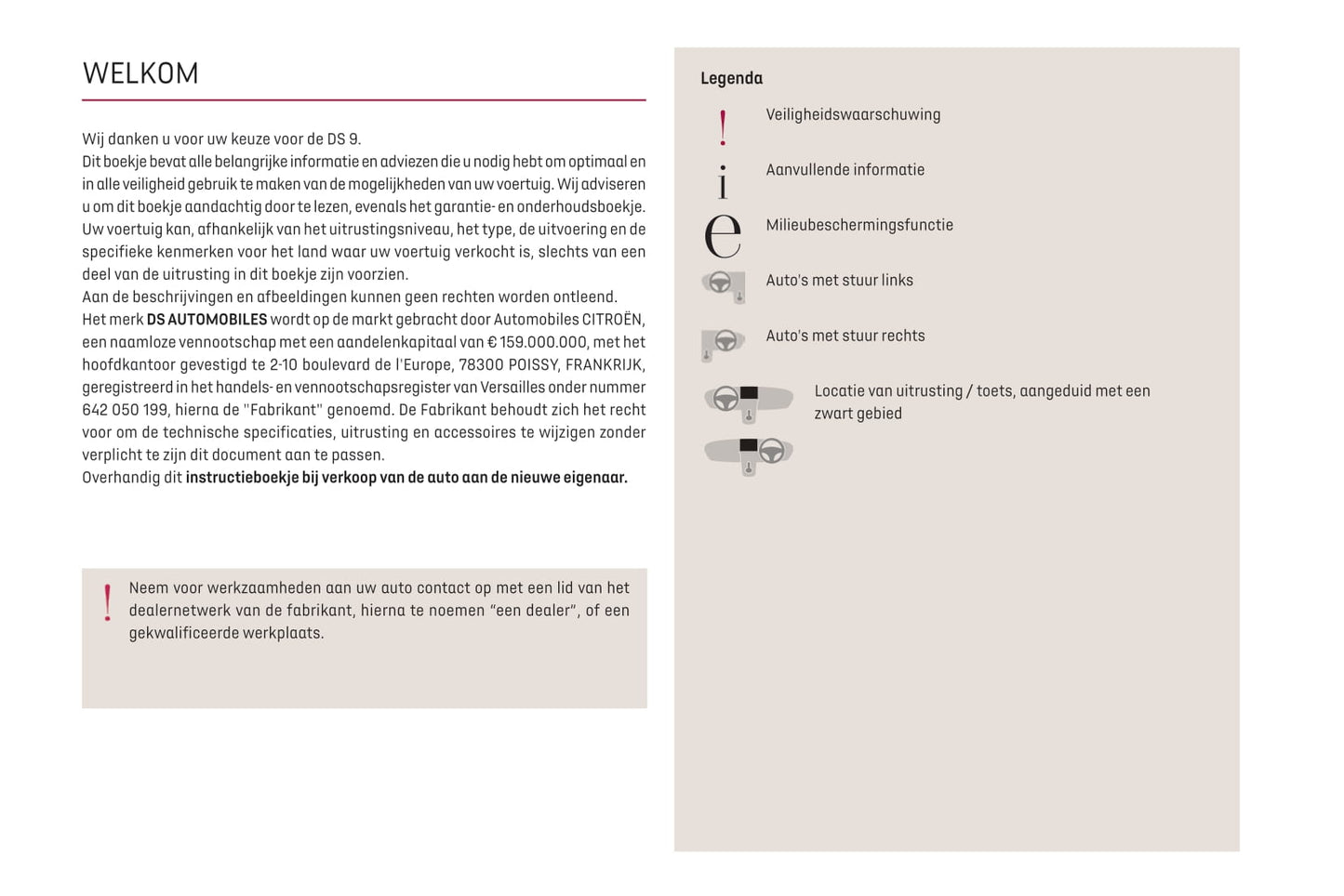 2021-2023 DS Automobiles DS 9 Bedienungsanleitung | Niederländisch