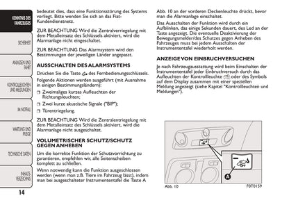 2008-2016 Fiat Fiorino Manuel du propriétaire | Allemand