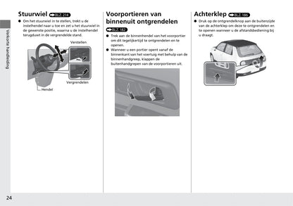 2020-2021 Honda e Bedienungsanleitung | Niederländisch