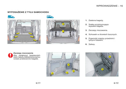 2011-2012 Peugeot Partner Origin Gebruikershandleiding | Pools