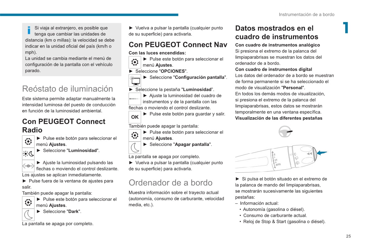 2020-2023 Peugeot 2008 / e-2008 Gebruikershandleiding | Spaans