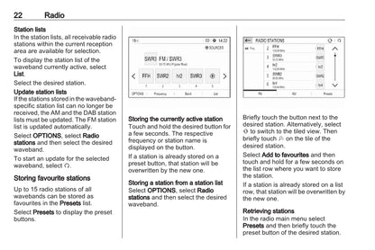 Opel Grandland X Owner's Infotainment Manual 2017 - 2021