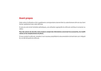 2013-2014 Seat Exeo Owner's Manual | French