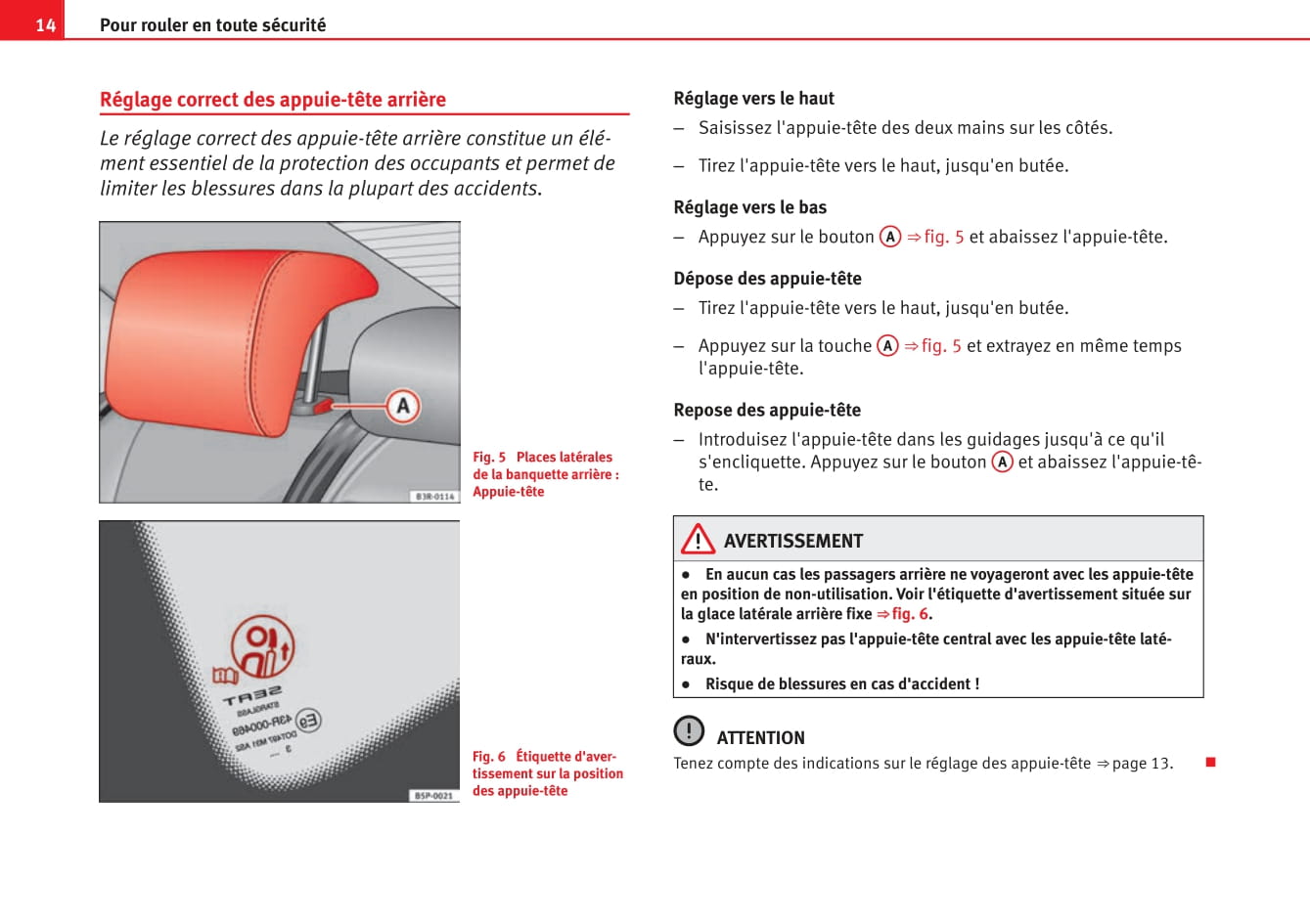 2013-2014 Seat Exeo Owner's Manual | French