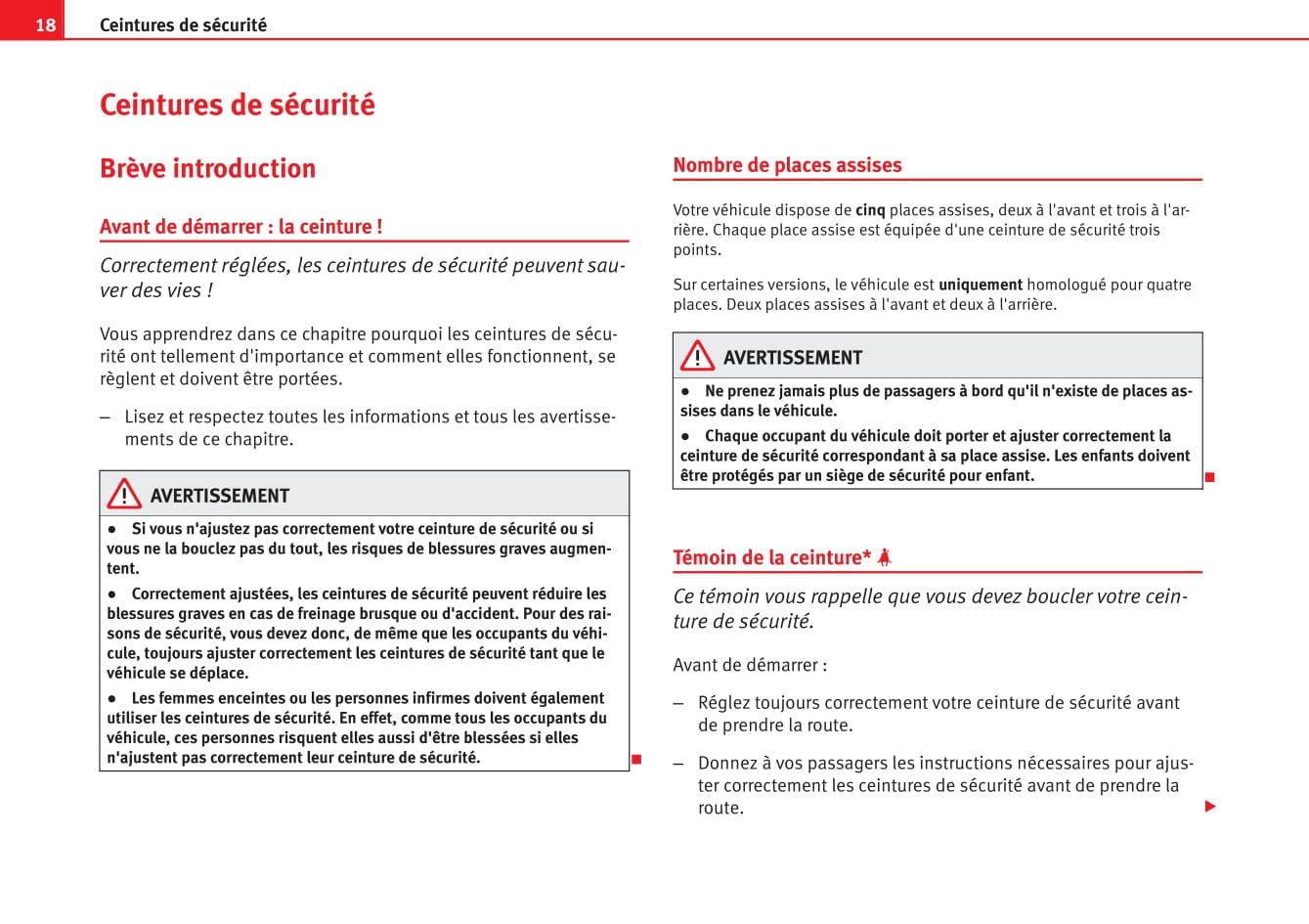 2013-2014 Seat Exeo Owner's Manual | French