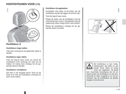 2016-2017 Renault Kangoo Owner's Manual | Dutch