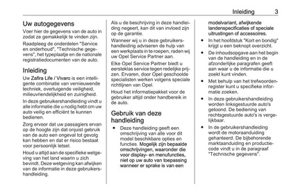 2019-2021 Opel Zafira Life Bedienungsanleitung | Niederländisch