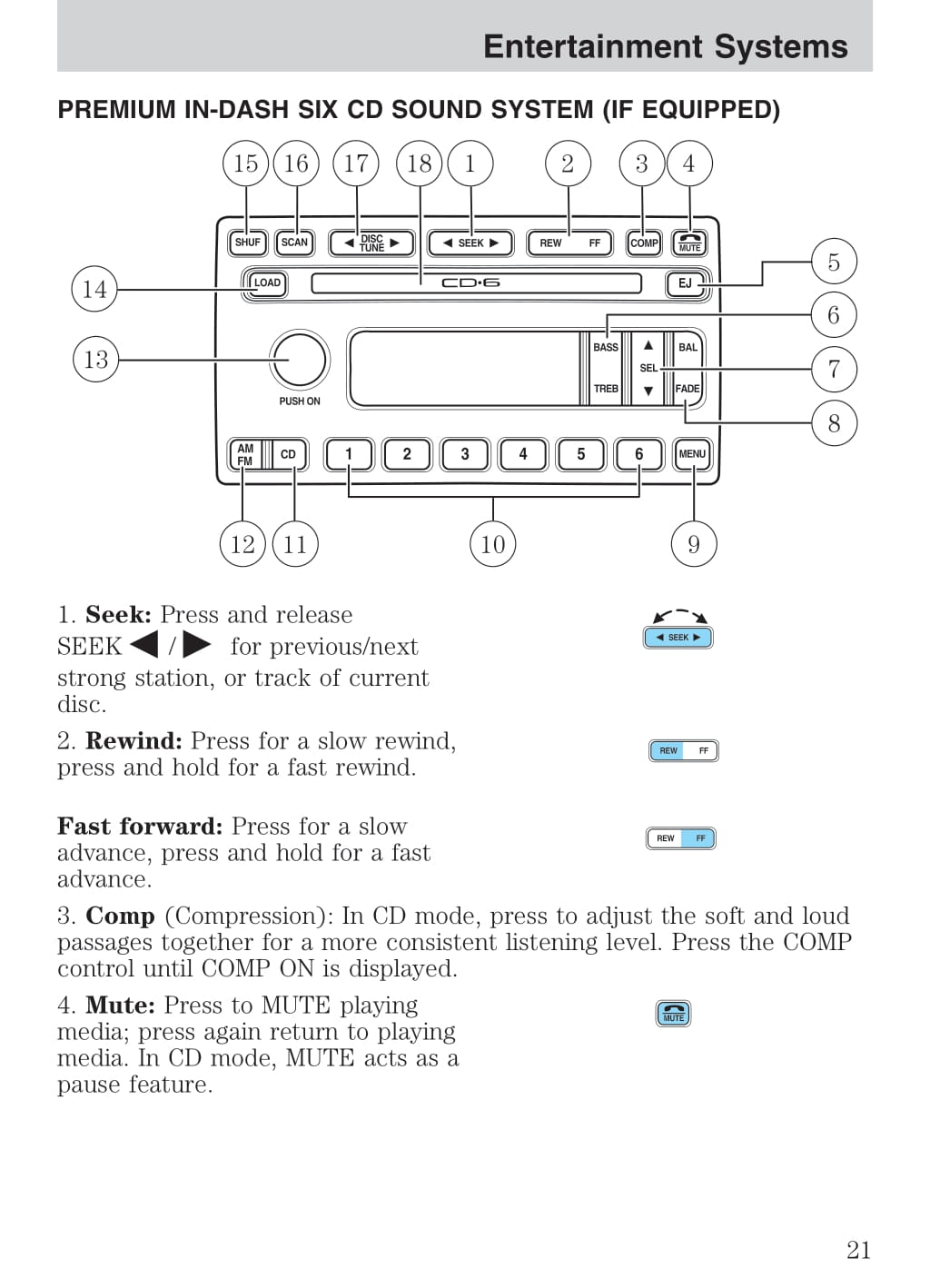 2004 Ford Excursion Bedienungsanleitung | Englisch