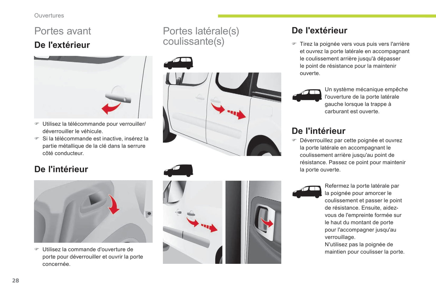 2017-2018 Citroën Berlingo/Berlingo Multispace Gebruikershandleiding | Frans