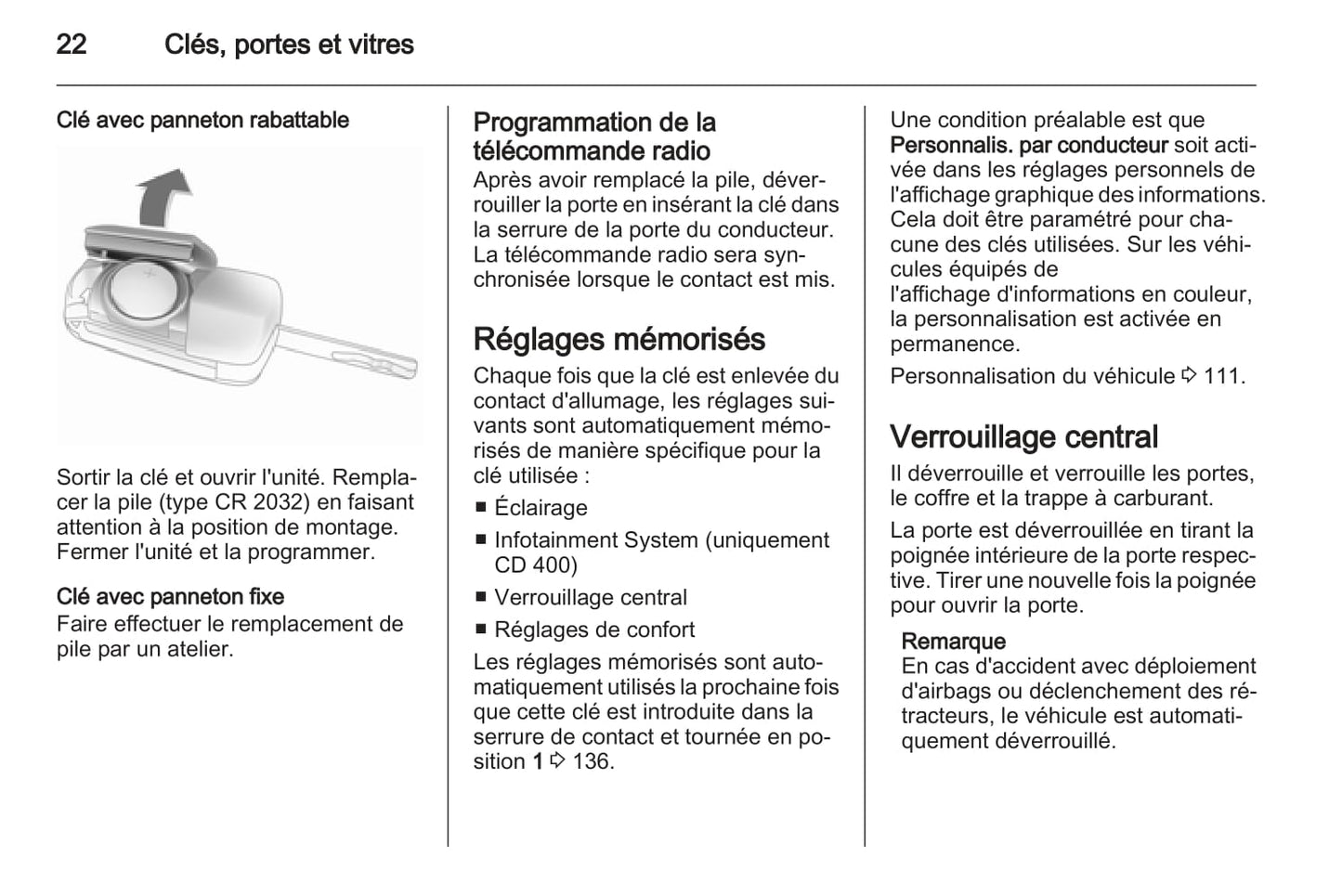 2012-2013 Opel Meriva Gebruikershandleiding | Frans