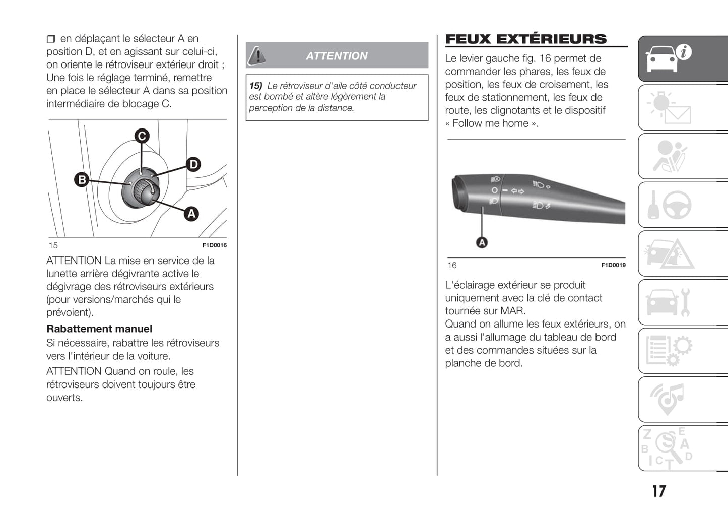 2017-2018 Fiat Panda Gebruikershandleiding | Frans