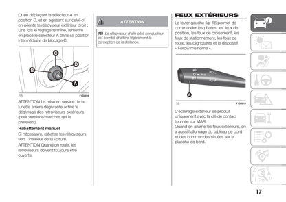 2017-2018 Fiat Panda Gebruikershandleiding | Frans