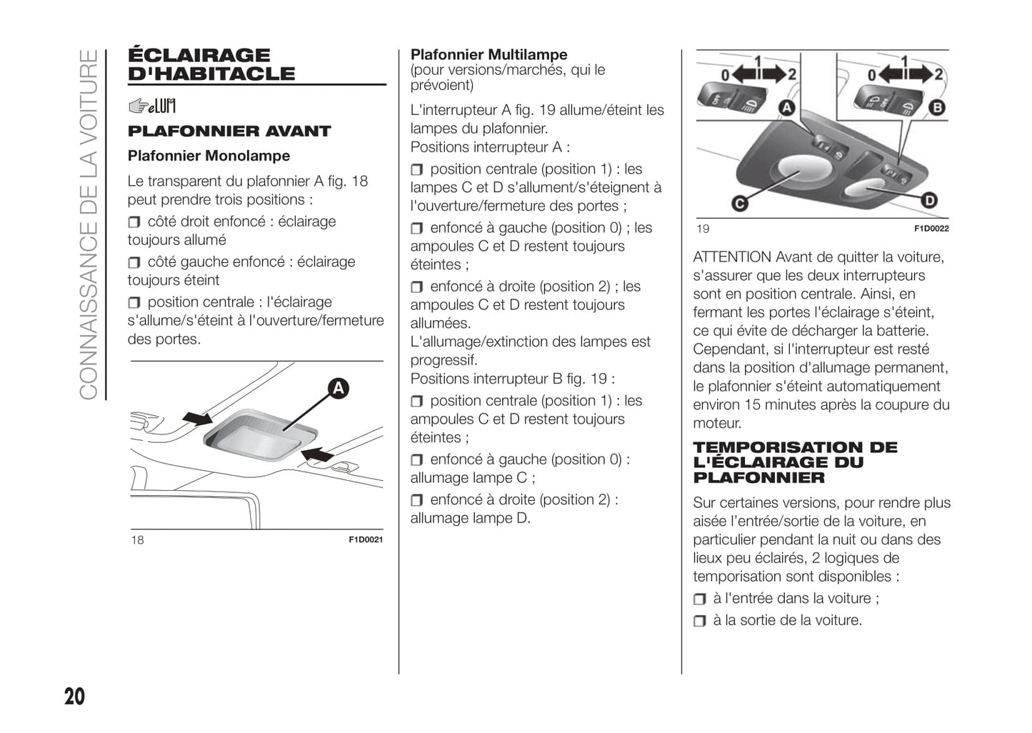 2017-2018 Fiat Panda Gebruikershandleiding | Frans