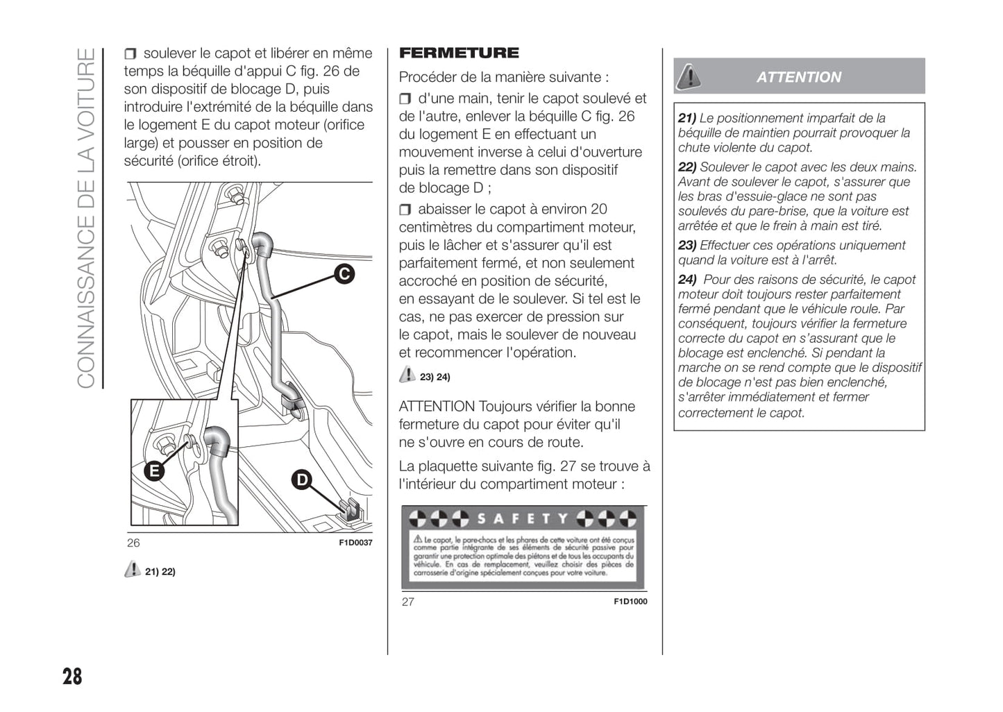 2017-2018 Fiat Panda Gebruikershandleiding | Frans