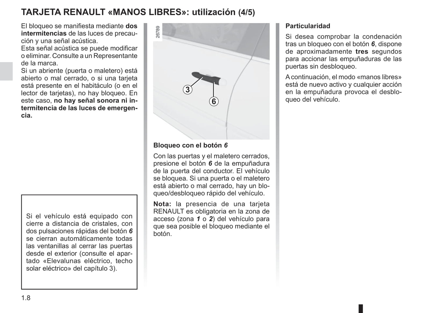 2014-2015 Renault Laguna/Laguna Coupé Owner's Manual | Spanish