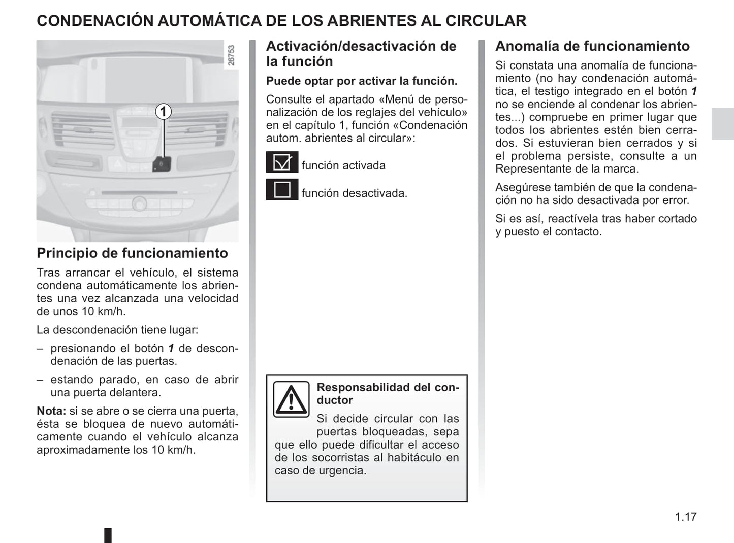 2014-2015 Renault Laguna/Laguna Coupé Owner's Manual | Spanish