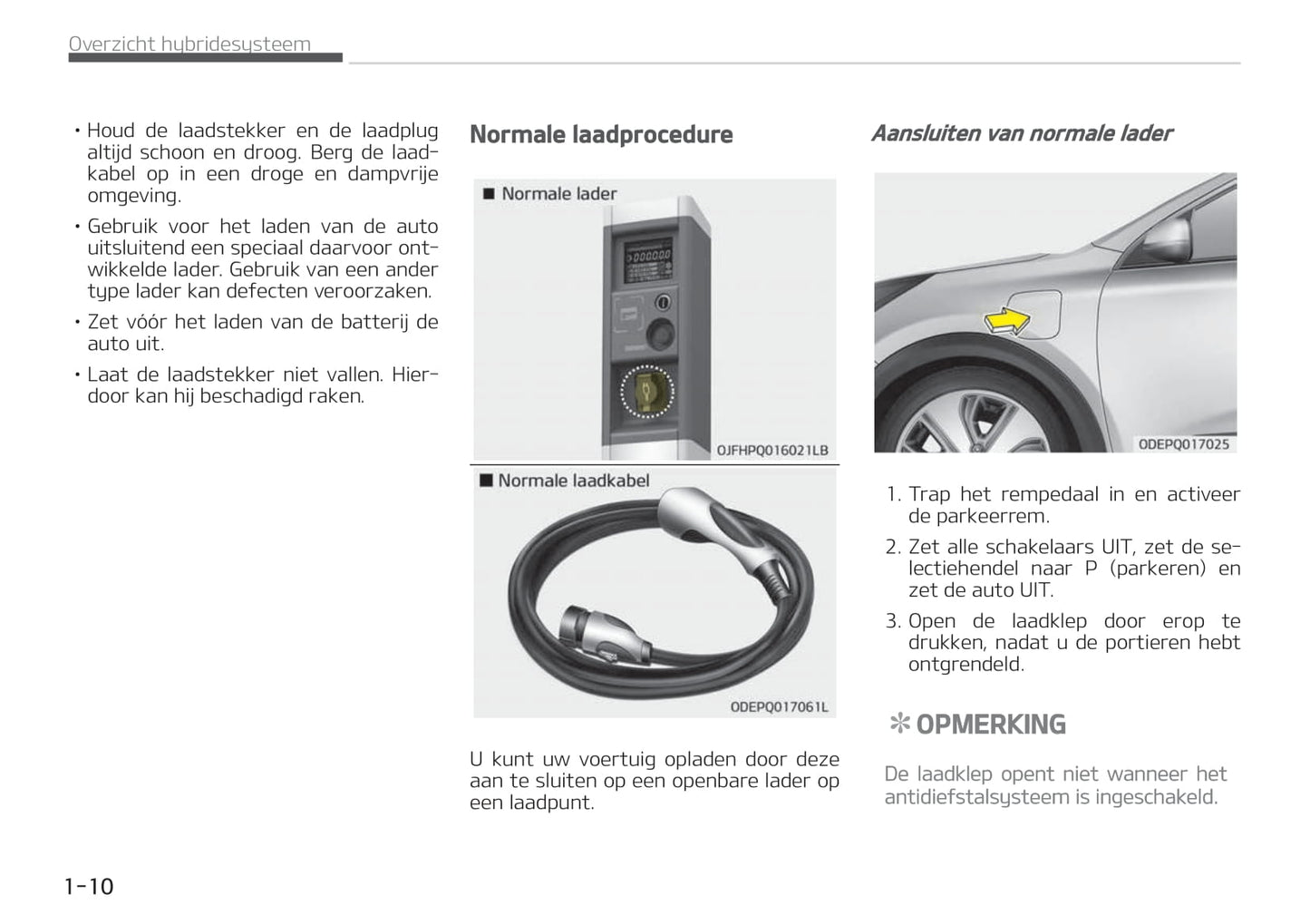 2017-2018 Kia Niro Hybrid/Niro Plug-in Hybrid Owner's Manual | Dutch