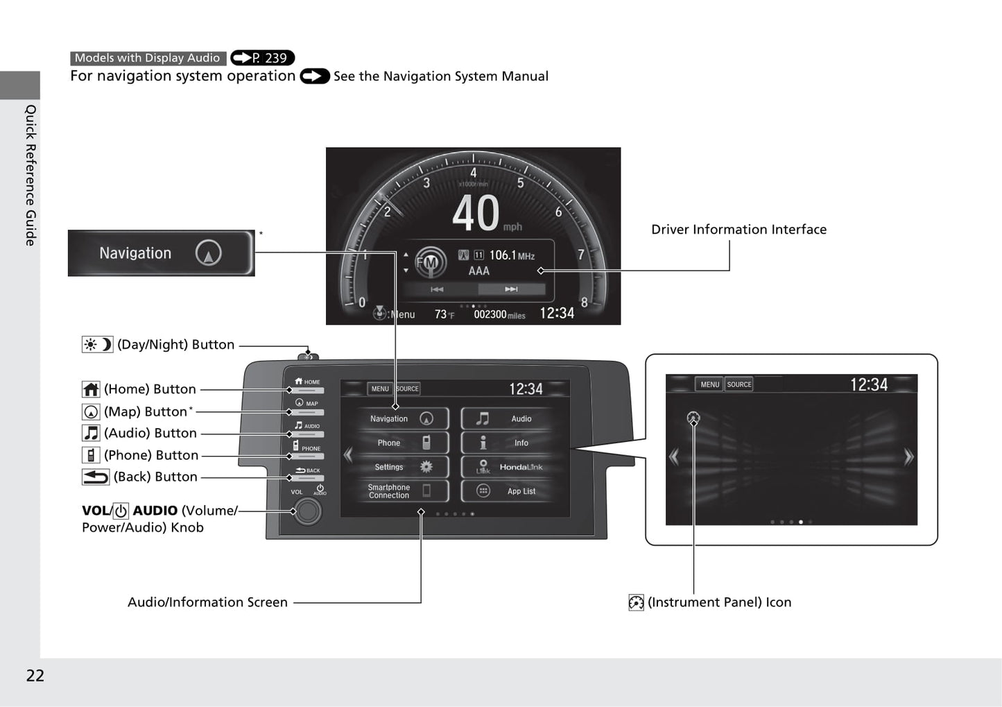 2019 Honda Civic Sedan Gasoline Owner's Manual | English