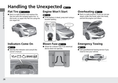 2019 Honda Civic Sedan Gasoline Owner's Manual | English