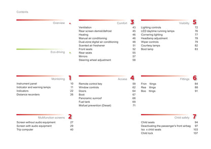 2015-2017 Citroën C3 Picasso Gebruikershandleiding | Engels