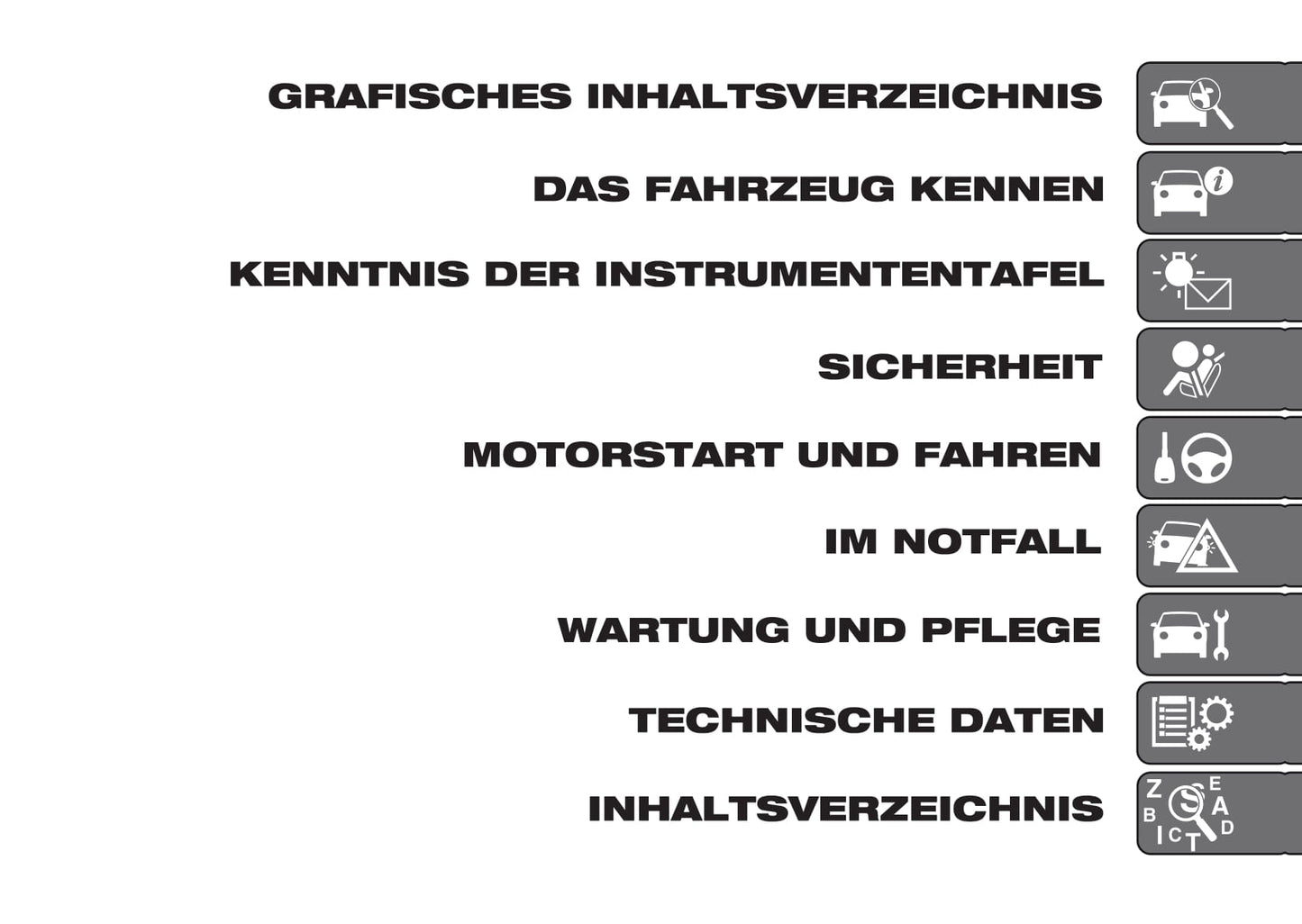 2015-2016 Fiat Ducato Owner's Manual | German