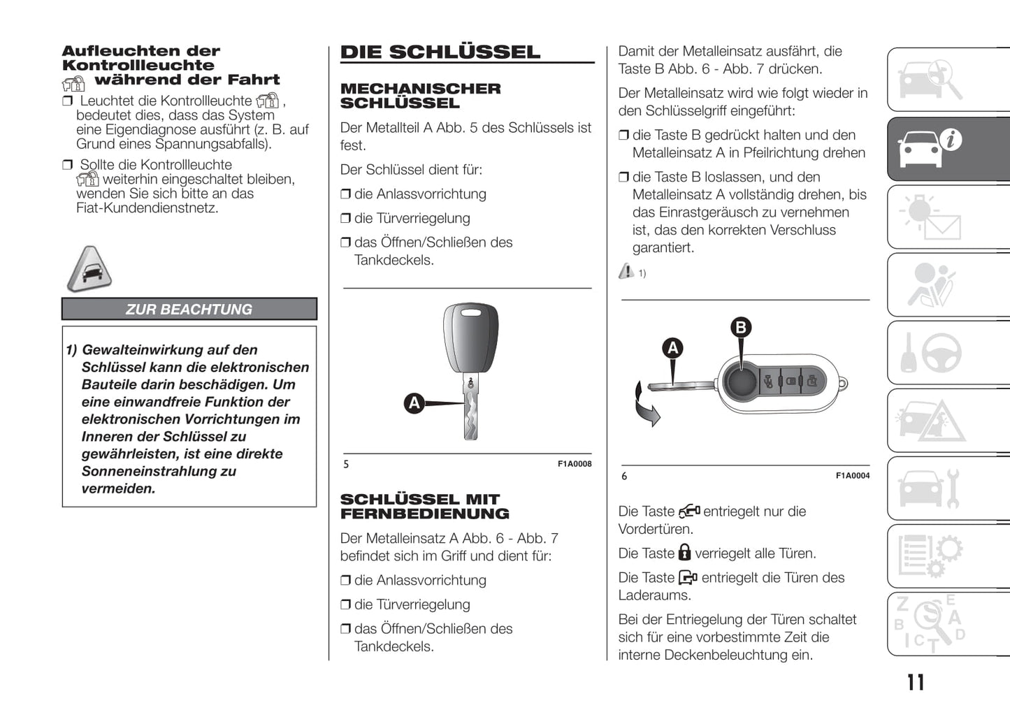 2015-2016 Fiat Ducato Owner's Manual | German