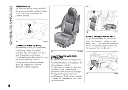 2015-2016 Fiat Ducato Owner's Manual | German