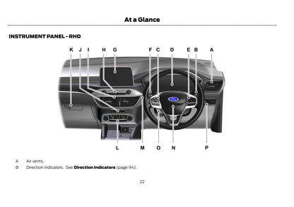 2021-2022 Ford Kuga Vignale Gebruikershandleiding | Engels